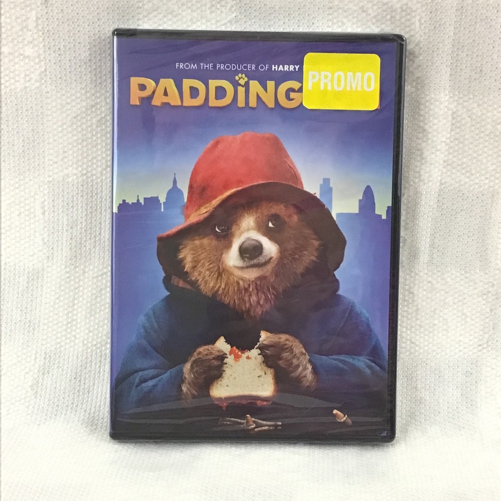 Paddington DVD 2015 Movie New Sealed Promo Copy Ben Whishaw‎ Nicole Kidman PG